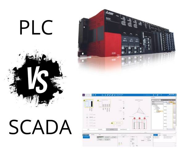 Automate programmable vs système SCADA