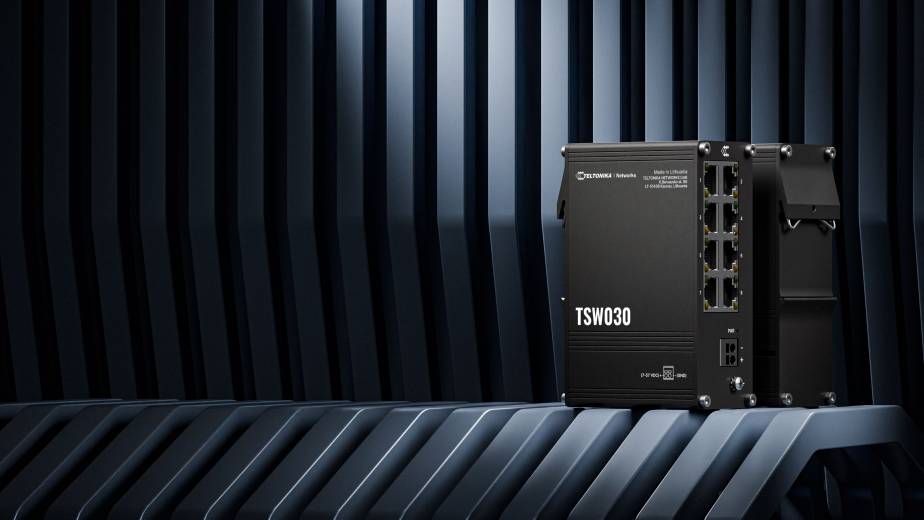 Kit de démarrage rapide du switch industriel 8 ports RJ-D45 TSW030 Teltonika
